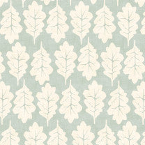 Oak Leaf Duckegg Apex Curtains